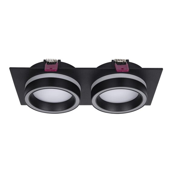 4651-2C, врезной светильник, L215xW108xH44, cutout:L186xW92, 2xGX53LEDx15W, IP20, excluded, изображение 2