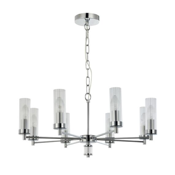 2672-8P, подвесная люстра, D660xH310/1310, 8xE14x40W, excluded, изображение 2