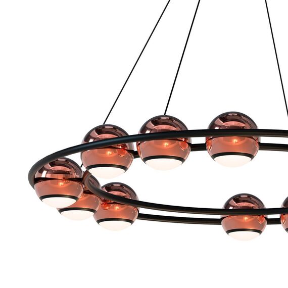 4561-12P, подвесная люстра, D450xH1500/1675, 12xLEDx4W, 2880LM, 4000K, included, изображение 3