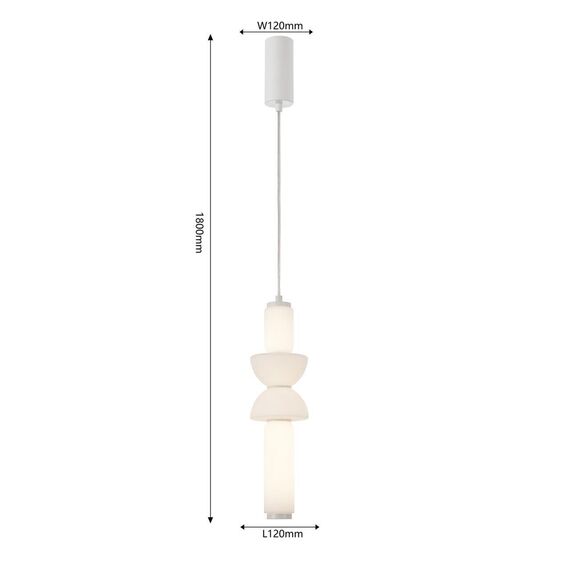 4457-1P, подвес, D120xH690/1080, LEDx24W, 3120LM, 4000K, included, изображение 3