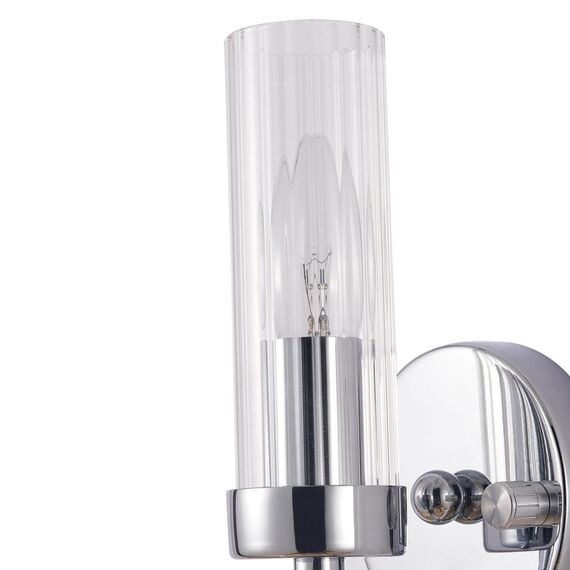 2672-1W, настенный светильник, D100xW100xH200, 1xE14x40W, excluded, dimmer, изображение 3