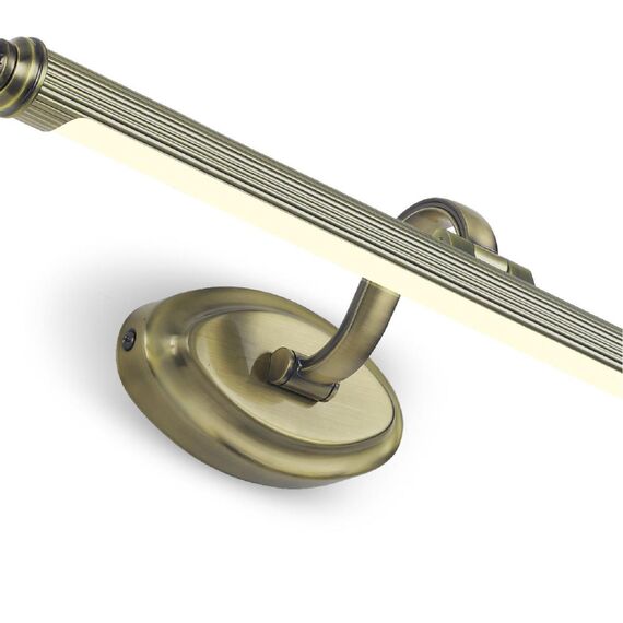 2435-2W, настенный светильник, D200xW710xH120, 1xLEDx10W, 800LM, 4000K, IP44, included, изображение 3