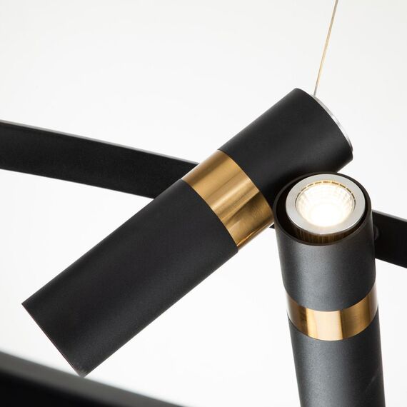 2997-6P, подвесная люстра, D650xH290/1220, 12xGU10LEDx5W, excluded, изображение 10