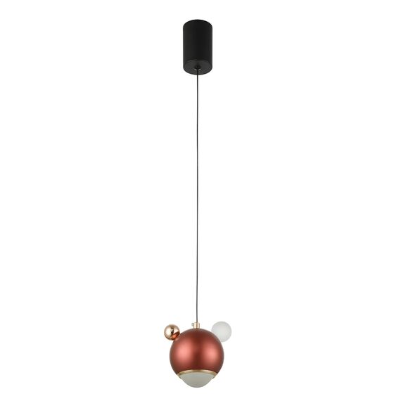 Светильник подвесной Crystal Lux AMIGO SP LED RED, изображение 4