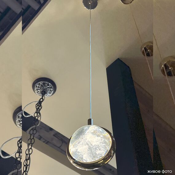 Светильник подвесной Crystal Lux CIELO SP6W LED GOLD, изображение 7