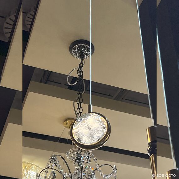 Светильник подвесной Crystal Lux CIELO SP6W LED GOLD, изображение 6