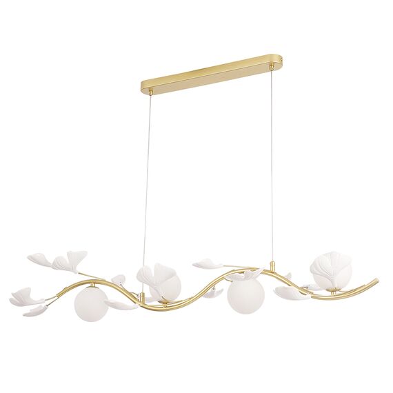 Светильник подвесной Crystal Lux COLIBRI SP4 GOLD, изображение 3