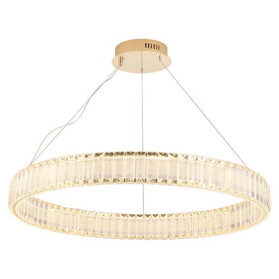 Люстра Crystal Lux MUSIKA SP70W LED GOLD, изображение 2