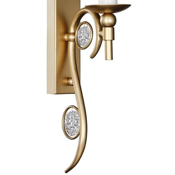 2493-1W, настенный светильник, D180xW115xH425, 1xE14x40W, excluded, изображение 4