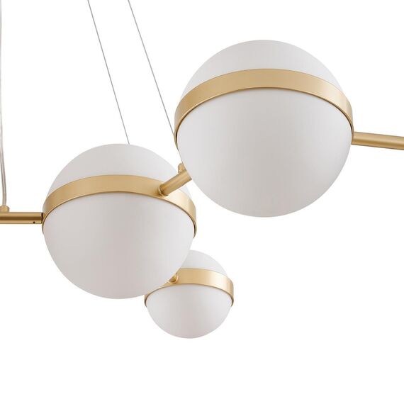 4448-8P, подвесная люстра, D1275xH1100/1350, LEDx60W, 5505LM, 4000K, included, изображение 4