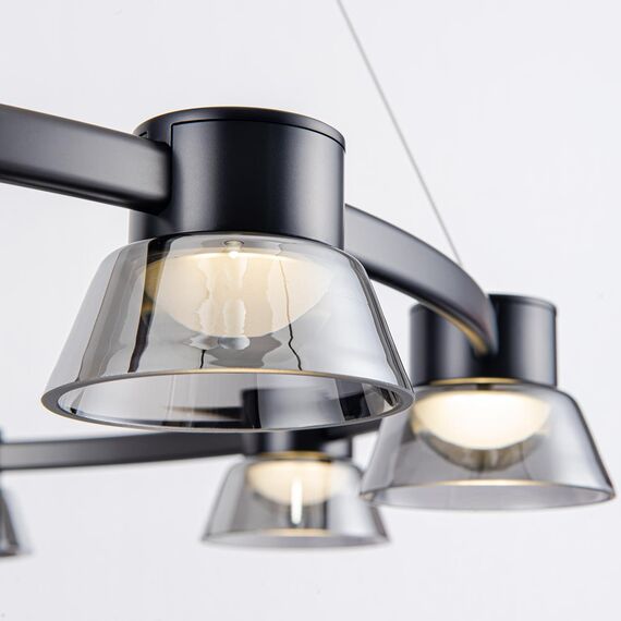 4247-9P, подвесная люстра, D800xH1200/1500, 9xLEDx5.5W, 1080LM, 4000K, included, изображение 3