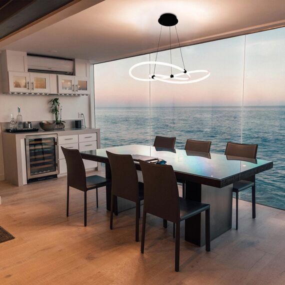 4471-3P, подвесная люстра, D700xH400/1800, LEDx36W, 4000LM, 3000-6500K, included, remote control, изображение 5