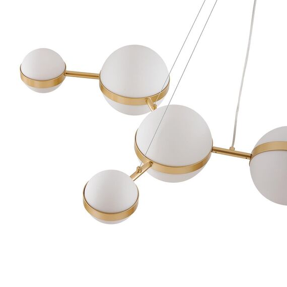 4448-8P, подвесная люстра, D1275xH1100/1350, LEDx60W, 5505LM, 4000K, included, изображение 5