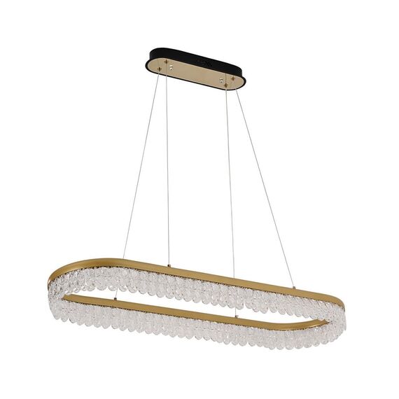 4186-1U, люстра, L1000xW300xH130/1000, LEDx84W, 4410LM, 3000-6000K, included, remote control, изображение 2