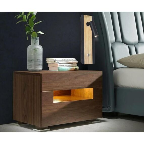 2897-1W, настенный светильник, D80xW100xH300, 1xLEDx3W, 157LM, 3000K, included, switch, изображение 4