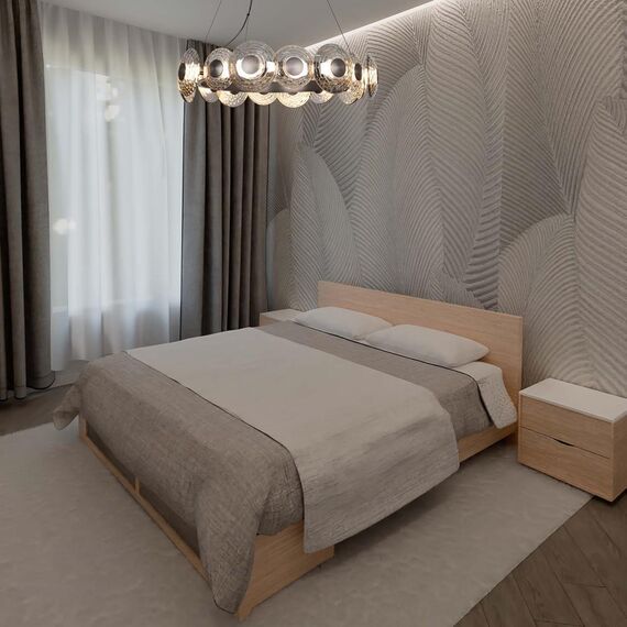 4641-16P, подвесная люстра, D700xH295/1590, LEDx72W, 8217LM, 4000K, included, изображение 4