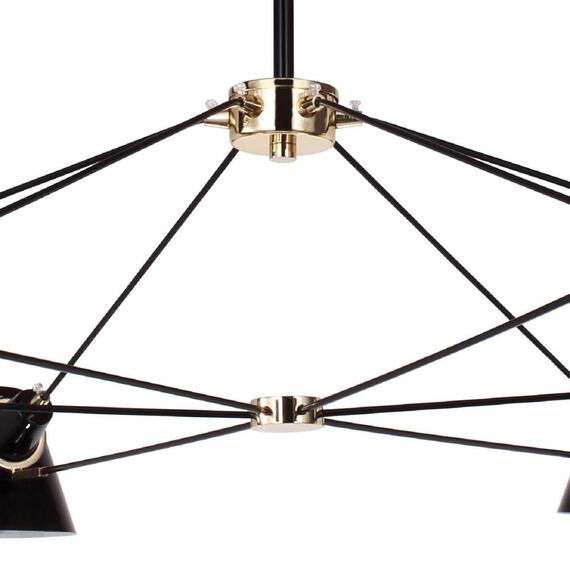 1512-6P, люстра подвесная, D1000xH430, 6xE14x40W, excluded, изображение 4