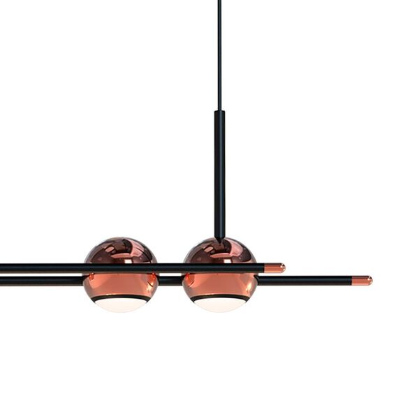 4561-7P, подвесная люстра, L800xW65xH1500/1675, 7xLEDx4W, 1680LM, 4000K, included, изображение 3