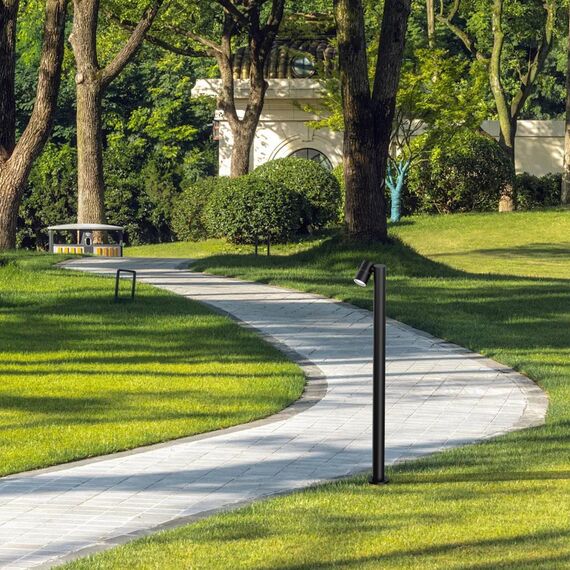 4659-1F, уличный светильник, L125xW100xH1000, 1xGU10x35W, IP65, excluded, изображение 5