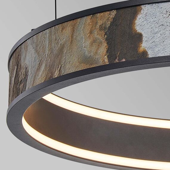 4598-1P, подвесная люстра, D590xH300/1500, LEDx40W, 440LM, 4000K, CRI>90, included, изображение 3