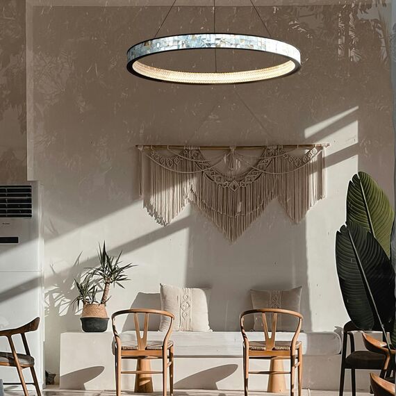 4704-6P, подвесная люстра, D600xH300/1500, LEDx35W, 1050LM, 4000K, included, изображение 7