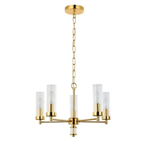 2673-5P, подвесная люстра, D460xH310/1310, 5xE14x40W, excluded, изображение 2