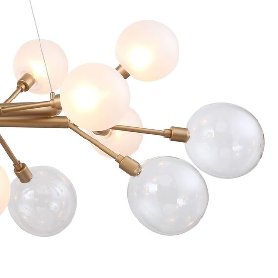 2515-12P, люстра подвесная, L1000xW420xH440/1100, 12xG9x40W, excluded, изображение 6