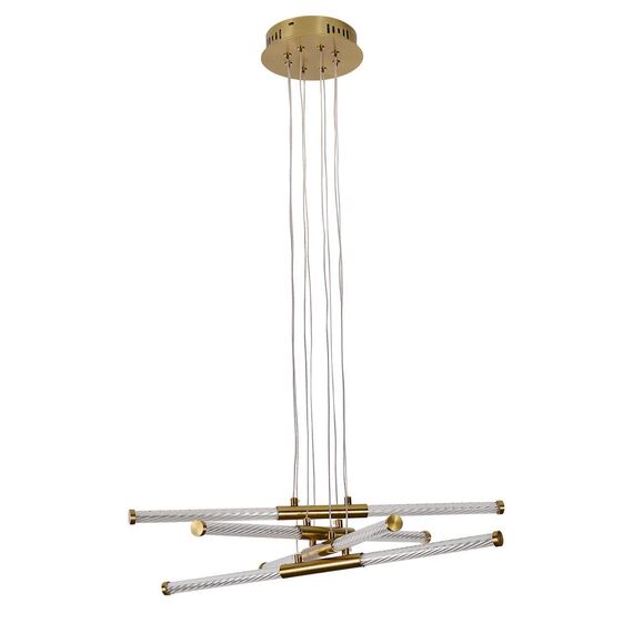 4469-4P, подвесная люстра, D600xH1000/1800, LEDx32W, 4060LM, 4000K, included, изображение 2