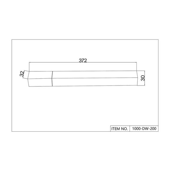1000-DW-200, блок питания, L372xW32xH30, 200W, 42V, IP20, изображение 2