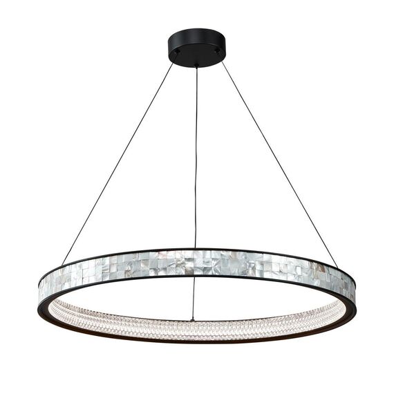 4704-6P, подвесная люстра, D600xH300/1500, LEDx35W, 1050LM, 4000K, included, изображение 2