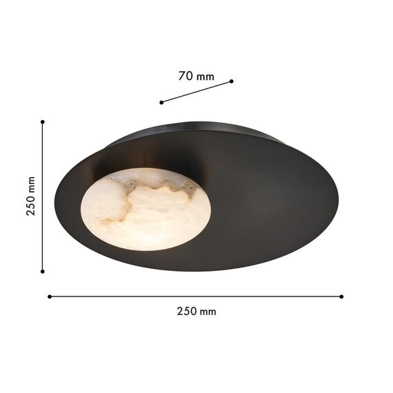 4557-1W, настенный светильник, L70xW250xH250, LEDx7W, 340LM, 4000K, included, изображение 3