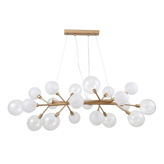 2515-12P, люстра подвесная, L1000xW420xH440/1100, 12xG9x40W, excluded, изображение 2