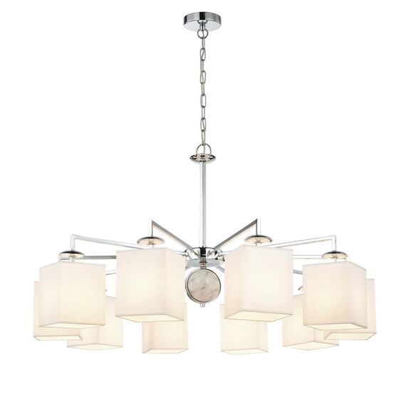 2821-10P, подвесная люстра, D1000xH490/1555(H580/1645), 10xE14x40W, excluded, изображение 10