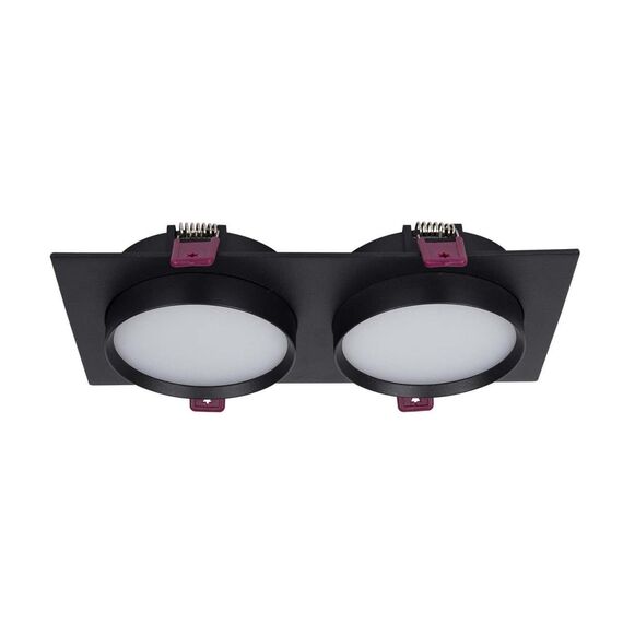 4648-2C, врезной светильник, L215xW108xH37, cutout:L186xW92, 2xGX53LEDx15W, IP20, excluded, изображение 2