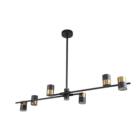 3092-6P, потолочная люстра, L965xW220xH325/725, 6xGU10x35W, excluded, изображение 2