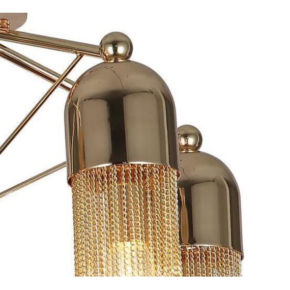 2739-5P, потолочная люстра, D540xH340, 5xE14x60W, excluded, изображение 3