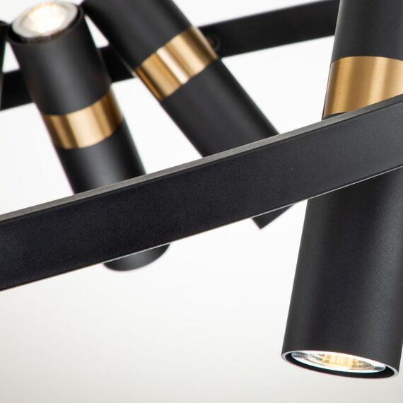 2997-9P, подвесная люстра, D850xH290/1220, 18xGU10LEDx5W, excluded, изображение 6