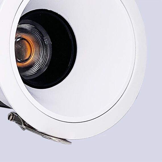 4423-1C, врезной светильник, D85xH75, cutout:D75, LEDx12W, 1020LM, 3000K, IP20, CRI>90, beam angle:36, included, изображение 4