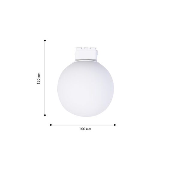 4156-1U, потолочный светильник, D100xH120, LEDx6W, 42V, угол рассеивания: 120°, 370LM, 3000-6000K, IP20, included, изображение 2