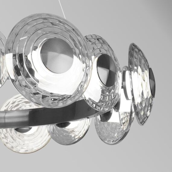 4643-16P, подвесная люстра, D700xH295/1590, LEDx72W, 8217LM, 4000K, included, изображение 3