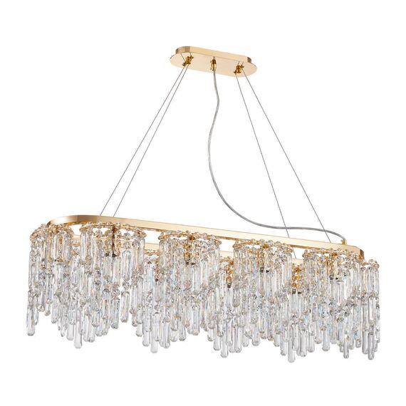 4724-10P, подвесная люстра, L1000xW280xH800/1300, 10xE14x40W, excluded, изображение 2