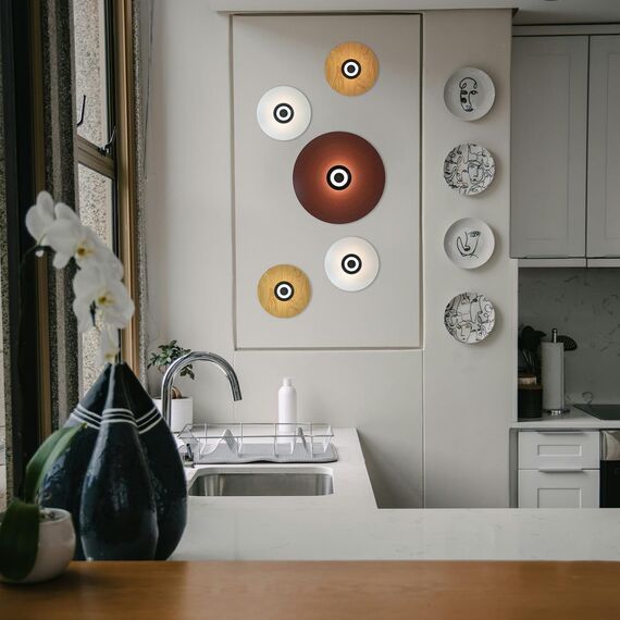 4287-1W, настенный светильник, D130xW220xH220, LEDx9W, 550LM, 4000K, included, изображение 4