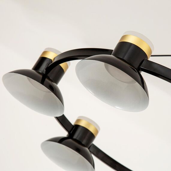 4516-9P, подвесная люстра, D880xH300/1800, 9xLEDx10W, 7200LM, 4000K, included, изображение 3