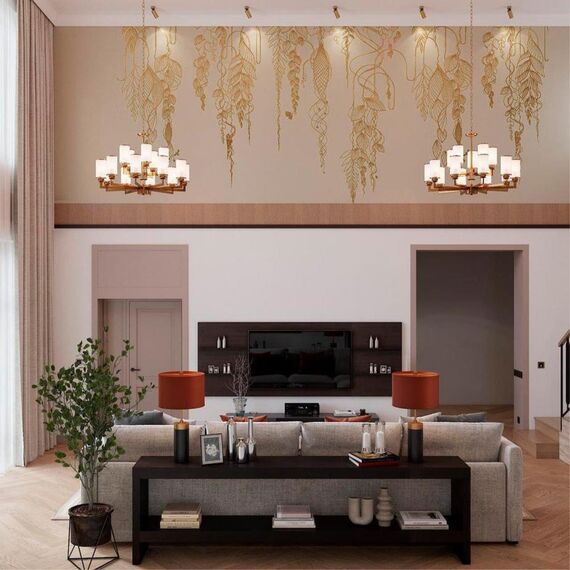 2621-8P, подвесная люстра, D760xH460/1460, 8xE27x40W, excluded, изображение 5