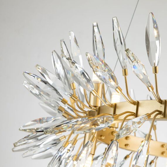 4058-14P, подвесная люстра, D710xH260/1285, 14xG9x25W, excluded, изображение 5