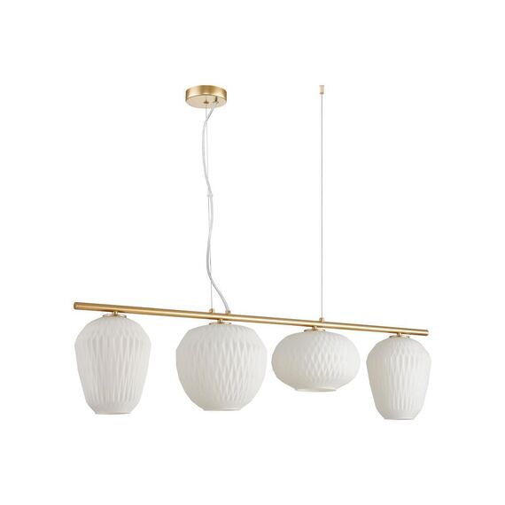 4052-4P, подвесная люстра, L1150xW260xH320/1560, 4xE27x60W, excluded, изображение 2