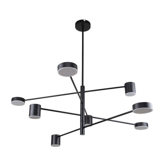 3094-8P, потолочная люстра, D1100xH570/870, 4xLEDx5W + 4xLEDx7W, 1952LM, 4000K, included, изображение 2