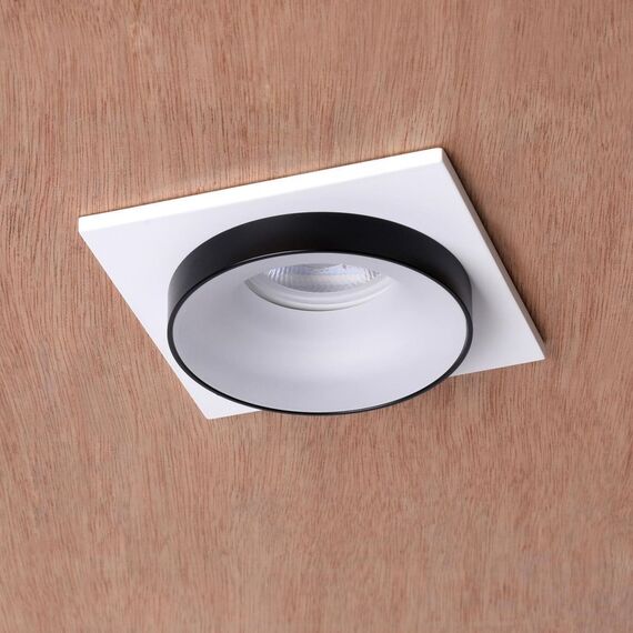 2888-1C, врезной светильник, L95xW95xH40, cutout:D75, 1xGU10LEDx7W, excluded, изображение 2