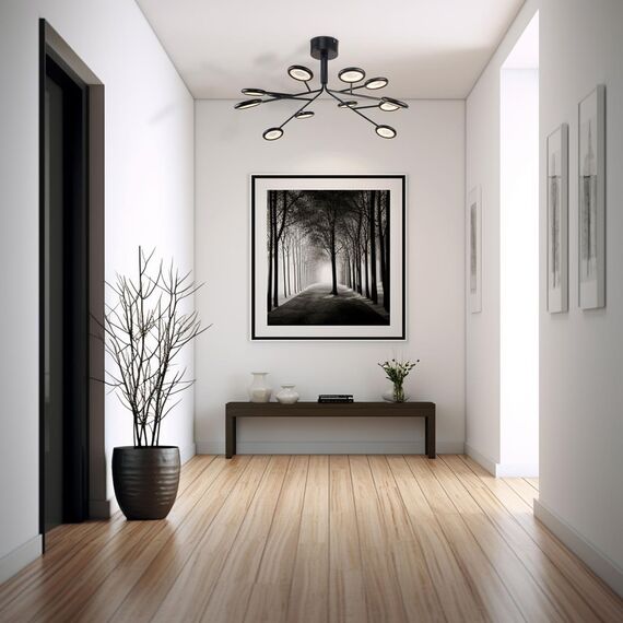 4252-3W, настенный светильник, D70xW280xH350, 3xLEDx3W, 765LM, 4000K, included, изображение 4