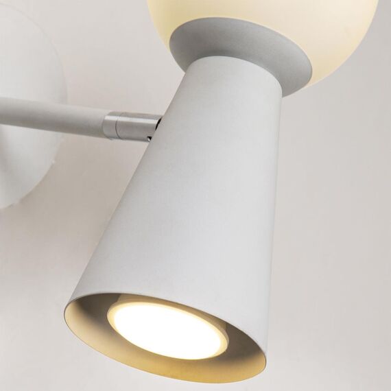 4094-1W, настенный светильник, D235xW200xH230, 1xG9LEDx3W + 1xGU10x35W, excluded, изображение 6